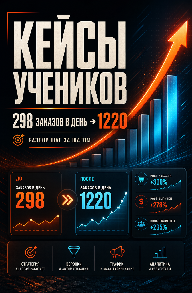 Как увеличить продажи на Wildberries с 298 до 1220 заказов в день: пошаговый кейс масштабирования бизнеса без ошибок